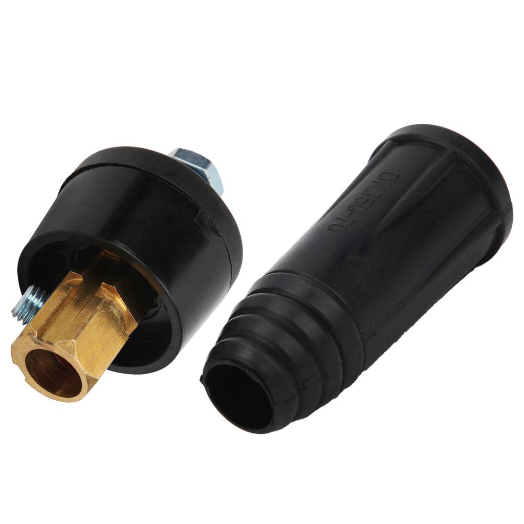 Quick Connector Socket and Plug Electric Welding Cable Connect Fittings Accessories 50 70Type A