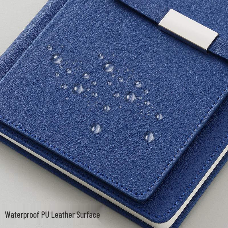 A5 Magnetic Buckle Notebook Set - Custom Logo for Business, Office, and Campus Meetings.