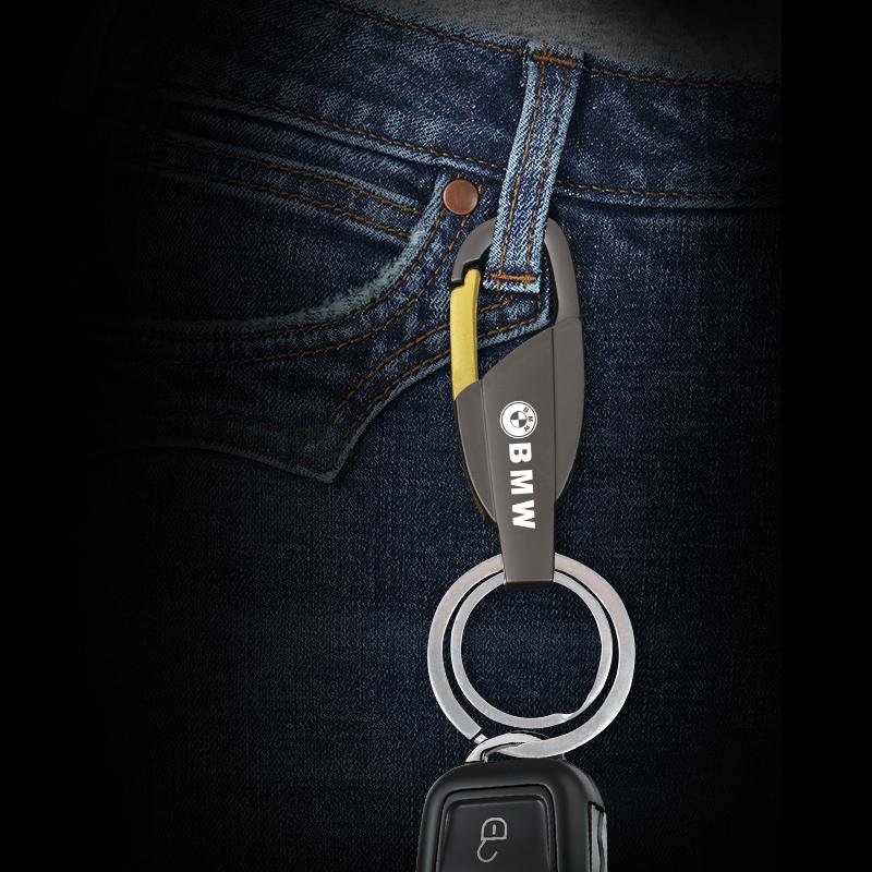 1pcs Zinc Alloy Keychain Car Logo Keychain Accessories For BMW X1 X2 X3 X5 X4 X6 X7 iX3 F20 F10 F07 E70 E46 E90 E92 E60 E39 pdzp71