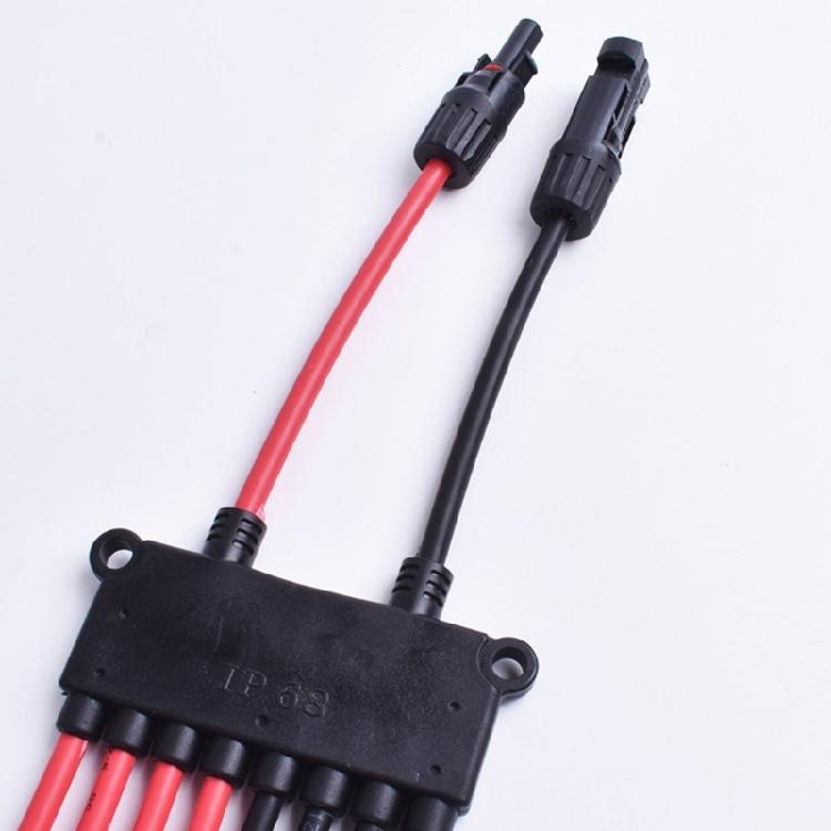 Reliable Photovoltaic Cable Connector with Y Branch Design Upgrades for Enhances Solar Panel Efficiency and Durability