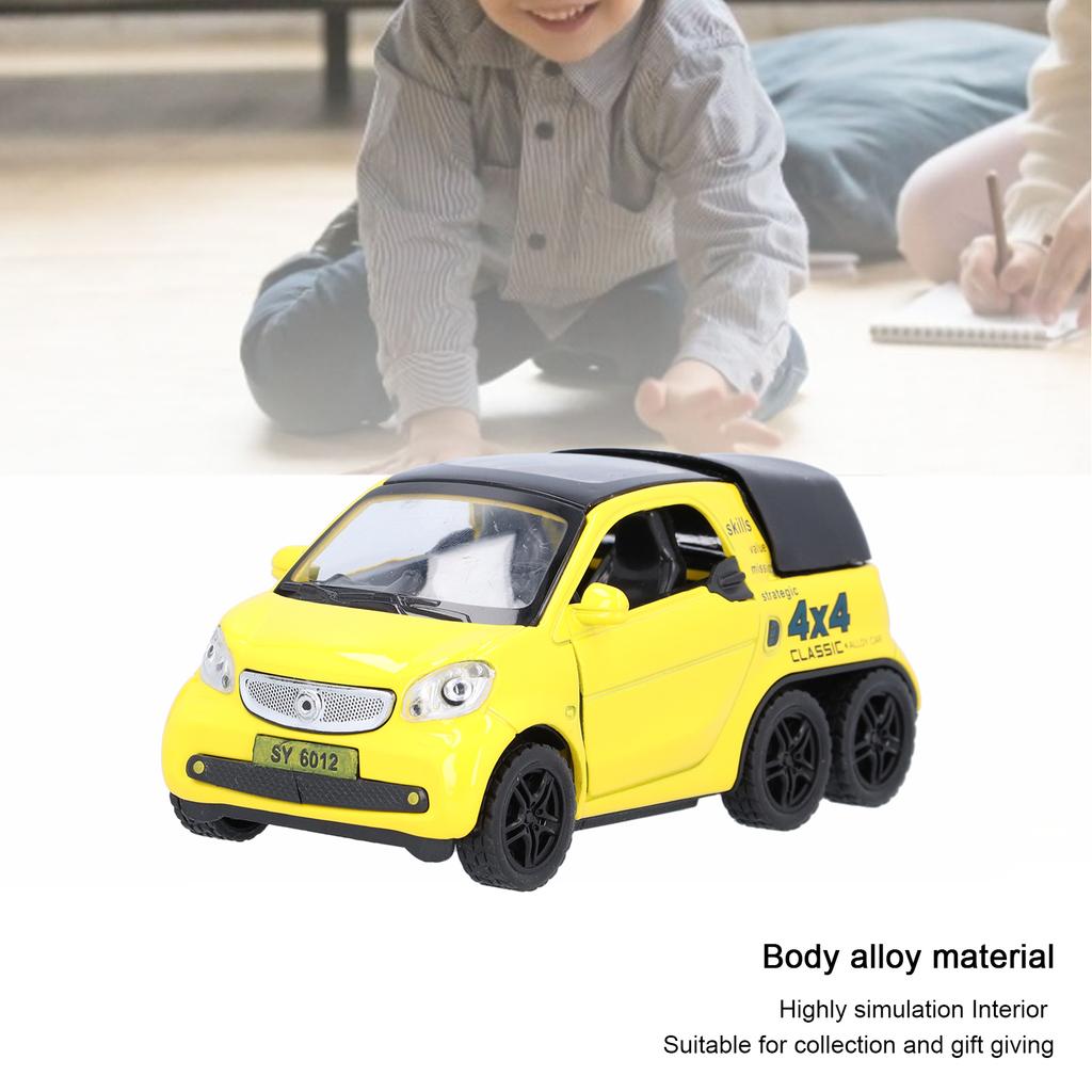 Music Light Car Model Toy 1:32 Scale Pull Back Pickup Truck Model Children Kids Gift