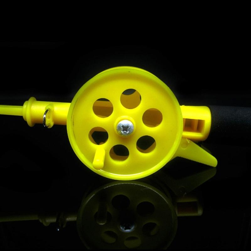 Lansetă de pescuit la gheață iarna cu mulinetă, ușoară, portabilă, lansete de pescuit pentru copii, accesorii de pescuit în aer liber