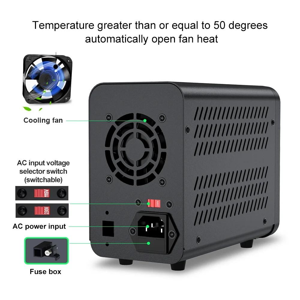 Portable Electrical Appliance Maintenance Equipment Adjustable DC Power Supply Laboratory Bench Regulated Power Supply