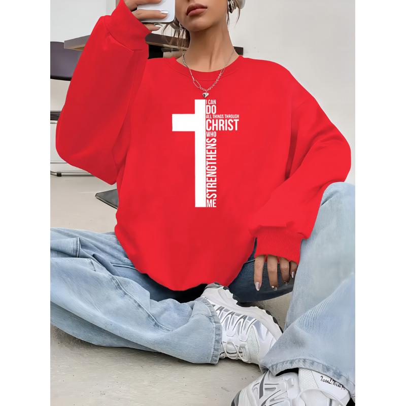 Women's Inspirational Cross Crew Sweatshirt