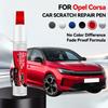 Car Paint Repair Pen For 1982-2025 OPEL CORSA Paint Scratch Repair Accessories Black Red White Silver Orange Grey Blue