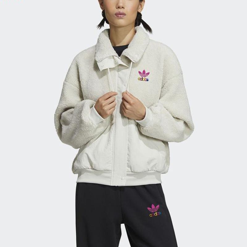 Women's Jacket Adidas Originals Jacket Women's Bauxite Brown