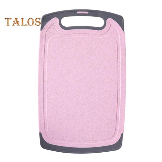 Double-sided Cutting Board Vegetable Meat Chopping Board with Grooves Easy Grip Handle Non-Slip Kitchen Essential for Foodies And Chefs