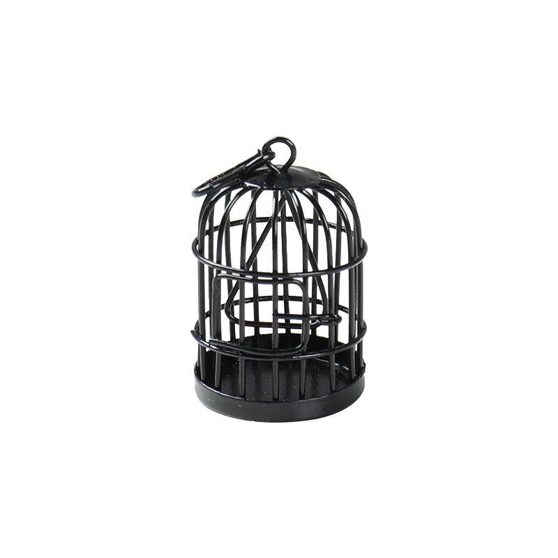 Mini Wrought Iron Birdcage Garden Decor Ornaments