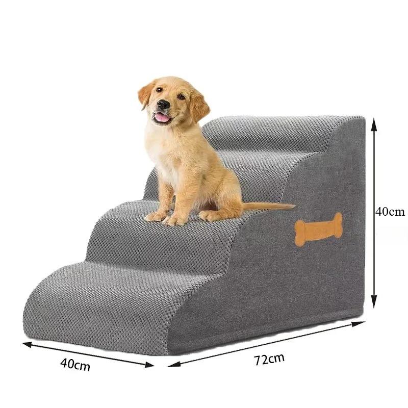 Leiter Hunde Haustiere Knochengriff Welpen Treppen Neben Sofa Bett Rampe für Hunde Schutz der Gelenke von Haustieren Treppen für ältere Hunde
