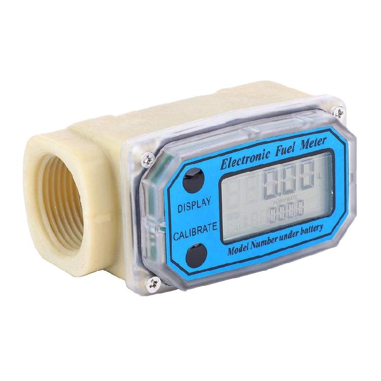 Digital Flow Meter Die sel Fuel Flowmeter High Accuracy 1-Inch Turbo Flow Meter