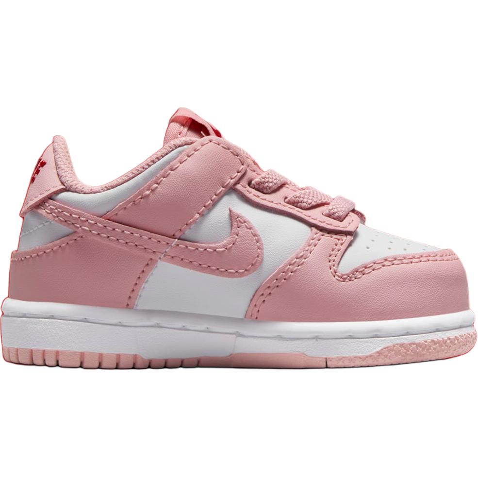 Nike Dunk Low TD Pink Glaze Baby Sneakers White Pomegranate HV0929-100