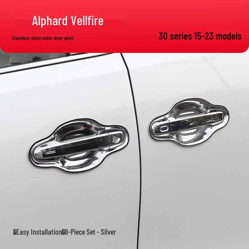 Alphard Vellfire Lexus LM300 Door Handle and Bowl Patch Modification