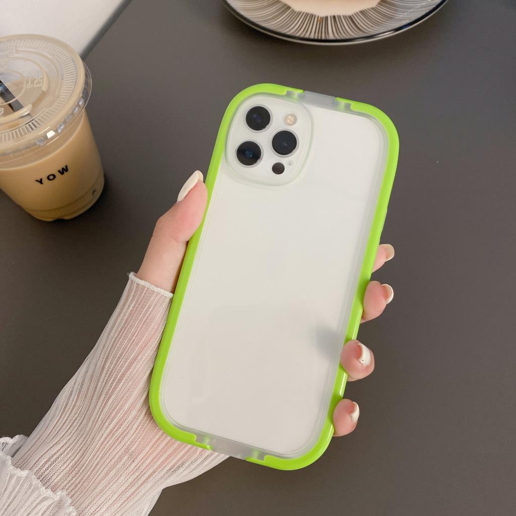 

Невидимый чехол-держатель-подставка для iphone 11 12 13 Pro Max X XR XS Max 7 8 Plus, прозрачные чехлы для мобильных телефонов «два в одном», чехол-кронштейн iPhone 13Pro Max