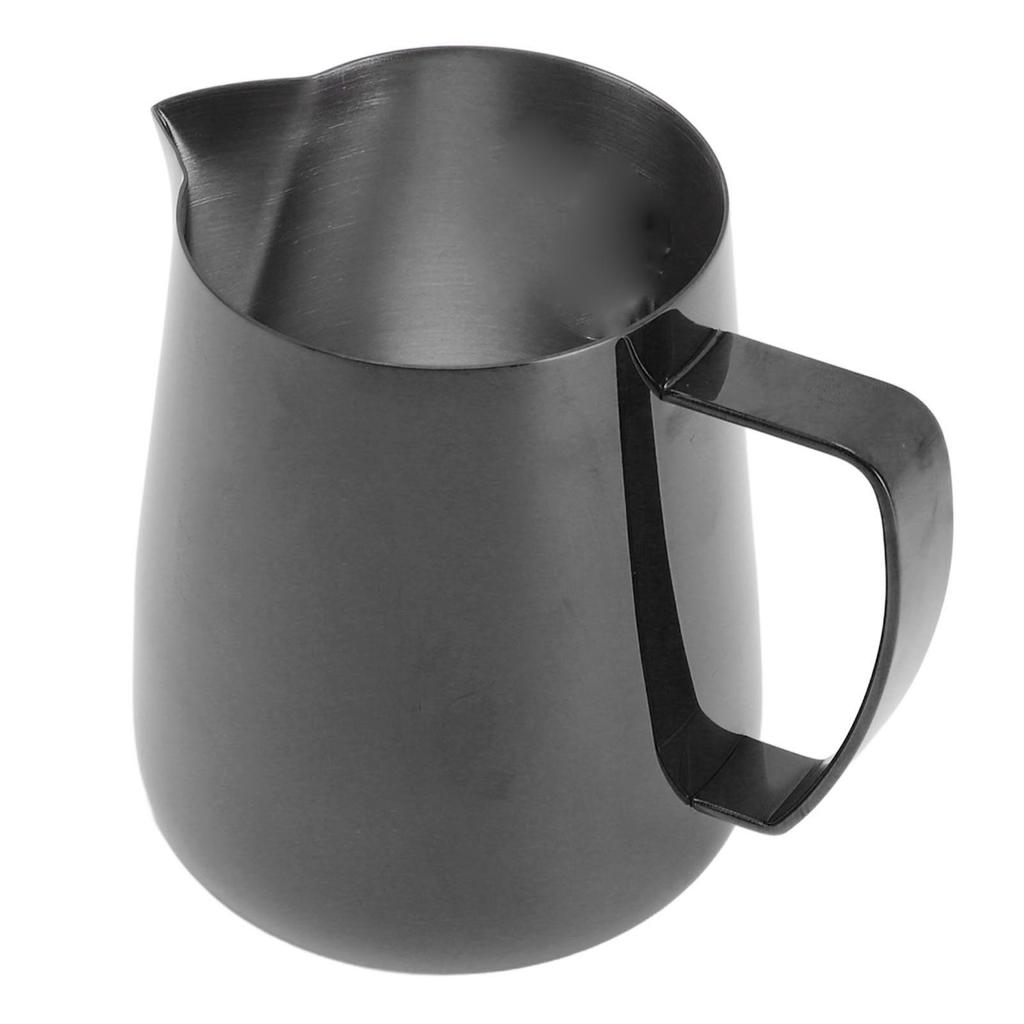 Milk Frothing Pitcher 304 Stainless Steel Coffee Steaming Pitcher Multipurpose Coffee Milk Cup for Home