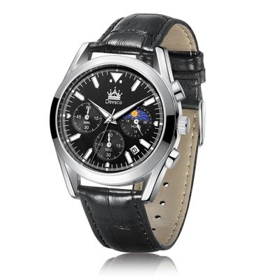 Men’s Business Watch with Leather Band