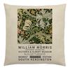 William Morris Painting Cushion Cover for Sofa Throw Pillow Cover Vintage Linen Pillow Case Home Decoration Leaf Plants Printing