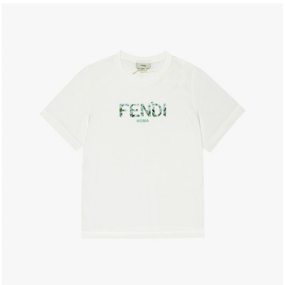 Fendi Logo Kids T shirT Jfi375 7aj F1sgm