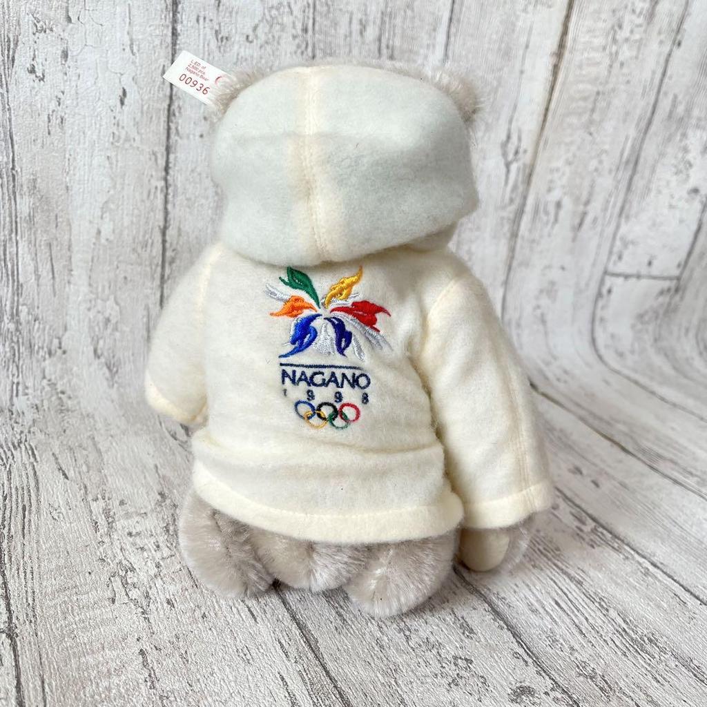 [USED] Steiff Limited Edition Teddy Bear Commemorating the Nagano Olympics