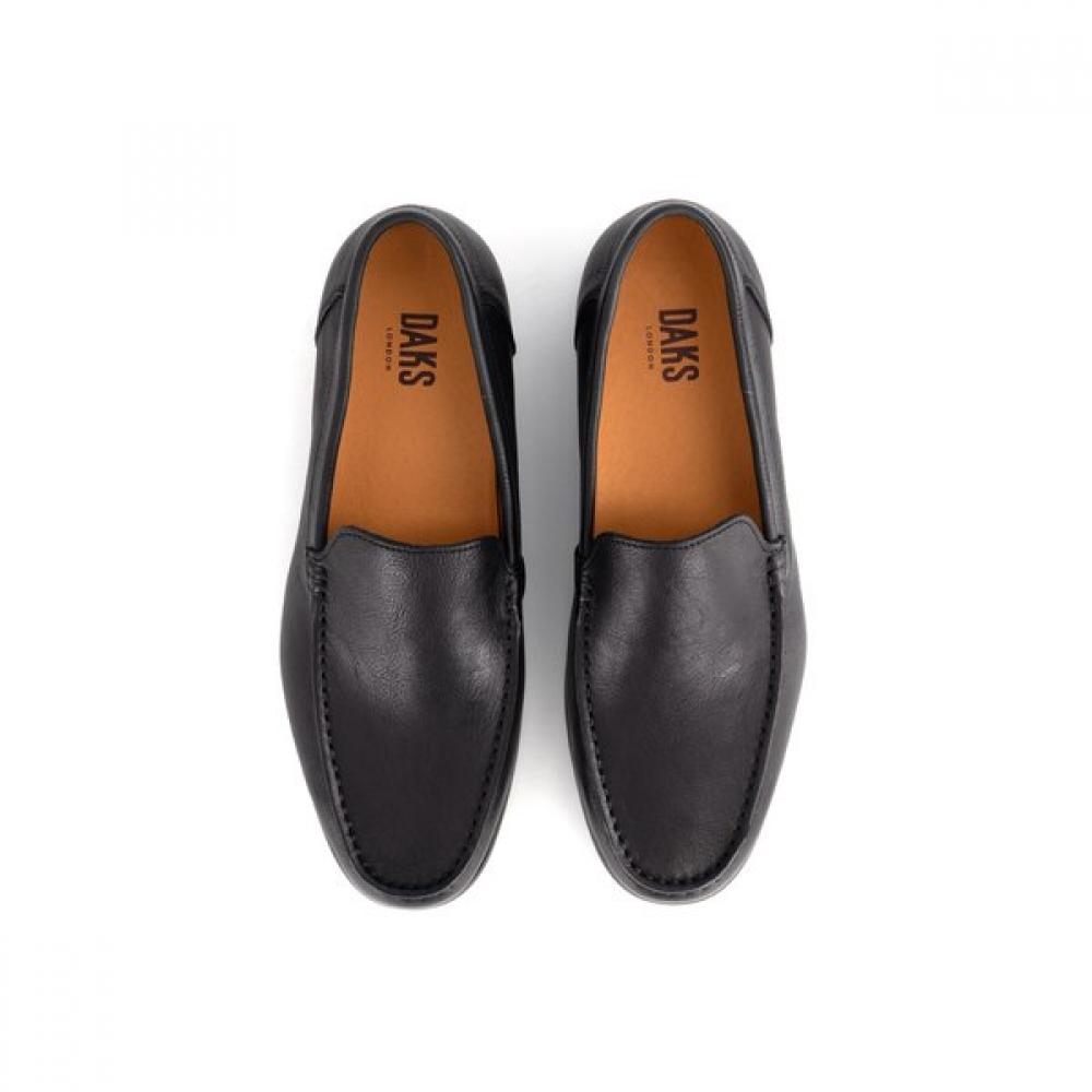DakS Men S Comfort Saffiano Loafer Drm604ke10  Black 