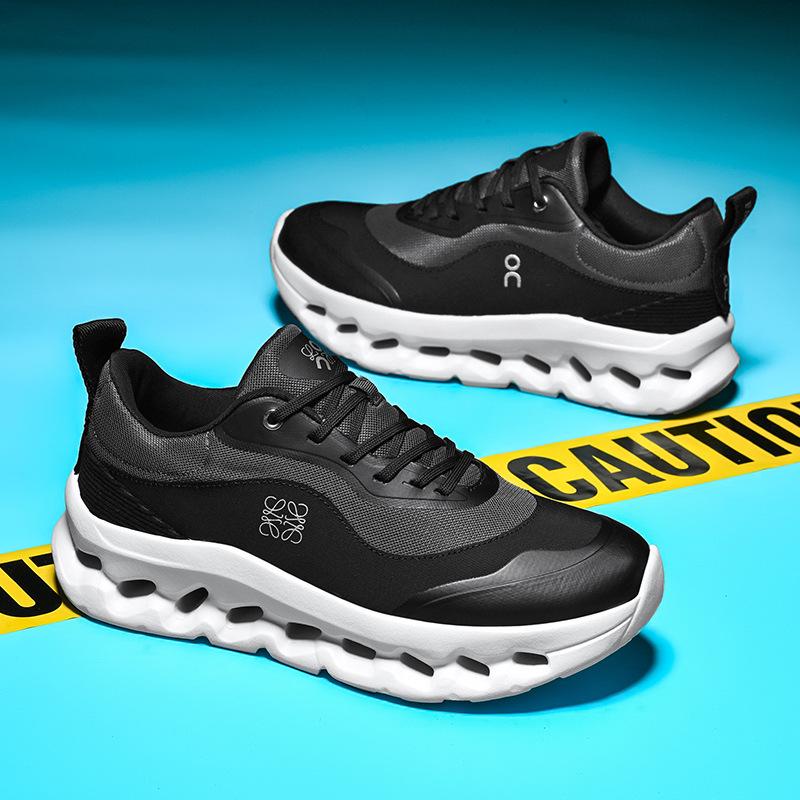 2026 Spring Men's Lightweight Cushioned Mesh Running Shoes - Breathable, Casual, Professional Sports Footwear