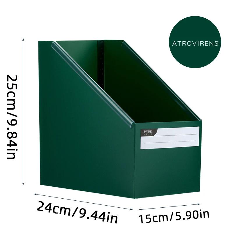 Student Foldable Desktop Books Sorting Storage Box A4 Size Office Stationery For Various Functions