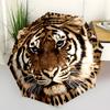 Yin Yang Tigers Folding Umbrella Fashion Auto-Open Design 8 Iron Ribs Plastic Handle Foldable Sunshade Perfect Christmas Gifts