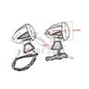 LED Turn Signal Indicators for Indian Scout Motorcycles - Amber Front & Rear Pair