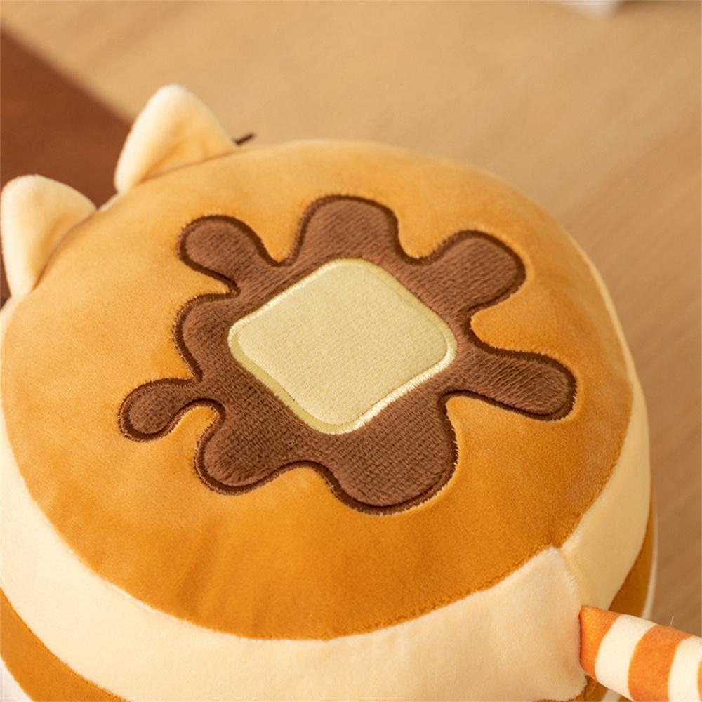 15CM Süßes Kuchenkatzen-Stofftier Kawaii Weiches Kuscheltier Kissen Anime-Charakter Plüschtier Puppe Für Kinder Geburtstagsgeschenk Heimdekoration