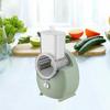 Electric Cheese Graters 3 in 1 Rotary Grater for Onion Potato Burger Patties Green