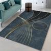 Living Room Carpet Abstract Bedroom Decor Plush Carpet Thickened Lounge Rug Non-slip Fluffy Soft Floor Mat