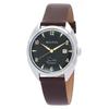Bulova Men's Mechanical Black Watch 96B348