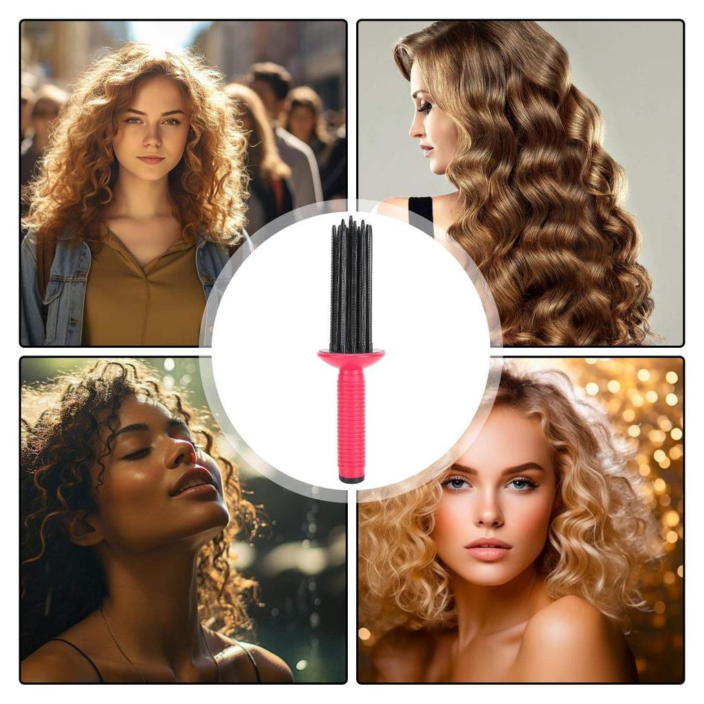 Luftvolumen Haar Flauschigen Styling Curler Kamm Haar Curler Kamm Heatless Curling Roller Haar Styling Werkzeuge Für Frauen