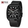 Ofns Classic Six-Hand Chronograph Men's Sports Watch, 30M Waterproof Quartz