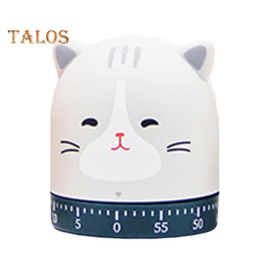 Cartoon Mechanical Timer Adorable Appearance Compact No Battery Required Easy Operation Manual Countdown Timer
