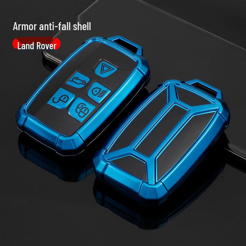 Land Rover Schlüsselhülle für Range Rover Sport/Velar/Evoque, Discovery 4/5, Freelander - Autoschlüssel-Schutzhülle.