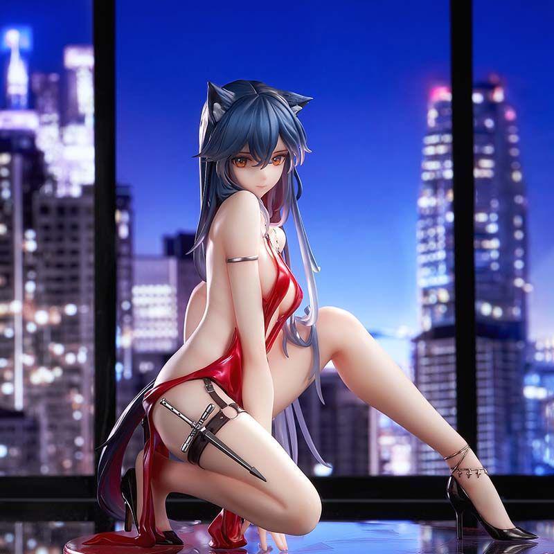 Arknights Texas Squatting Pose Anime Figure