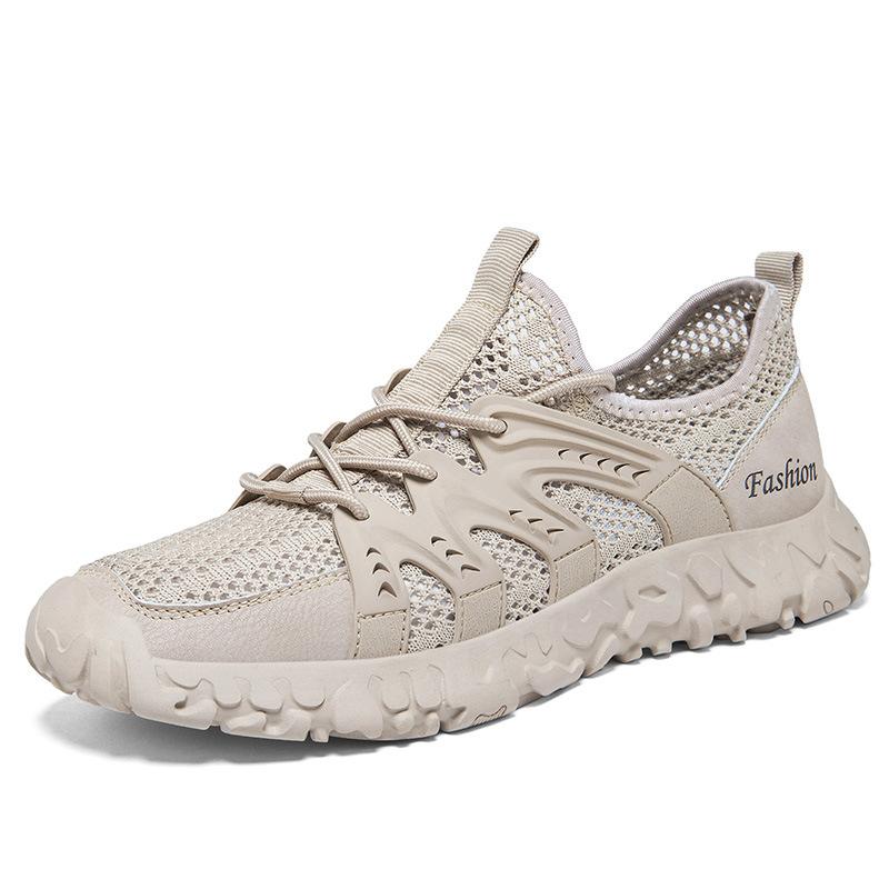 

Men s shoes new mesh deodorant men s outdoor sports and leisure versatile trendy shoes men s summer breathable shoes 44