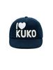 Kuko I Love Kuko Dot 5-Panel Cap_Navy Yellow