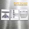 Stainless Steel Stainless Steel Honey Press Portable Manual Honey Presser  Beekeeping