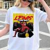 Summer Lewis Hamilton 44 Racing Tshirt Unisexs Unisexs Cotton Clothing Fashion Oversize Shortsleeved Top Unisex Streetwear