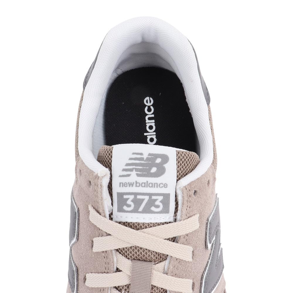 New Balance ML373 Size ML373SU2 Women's Sneakers, Beige, 24.5cm,