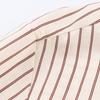 2026 Womens Relaxed Fit Striped Long Sleeve Shirt Casual Button-Up Blouse