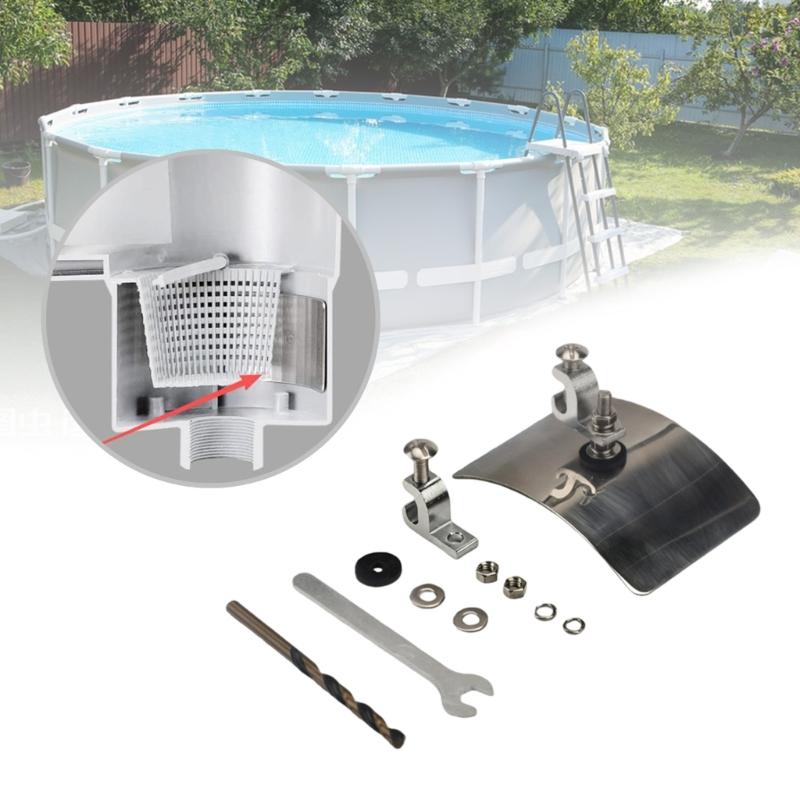 Above Ground Pool Bonding Kits Pool Water Mechanical Connector for Most Above Ground Pool Skimmers Easy to Install