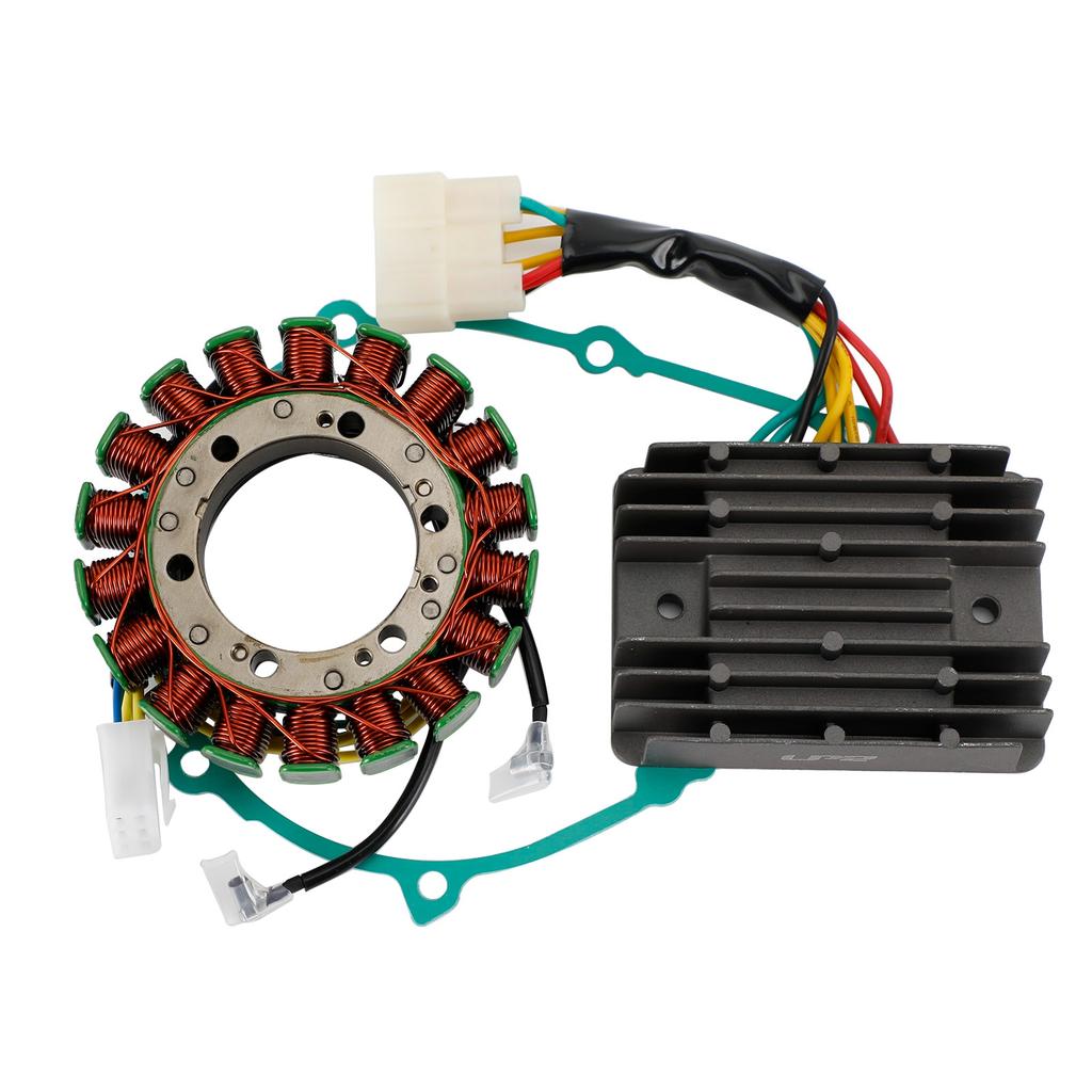Magneto Stator+Voltage Rectifier+Gasket For Kawasaki Ninja ZX9R ZX-9R 1998 1999
