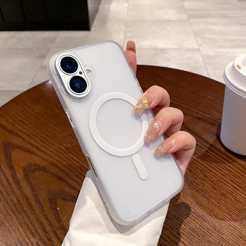 Yadun magnetic mobile phone case for Apple 16PROMAX new 15 protective cover 11 lens film 12/13/14