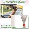 5 Pcs Flower Crochet Bookmark Handmade Sunflower Bookmark Knitted Curtain Tie Gift for Book Lover Teacher