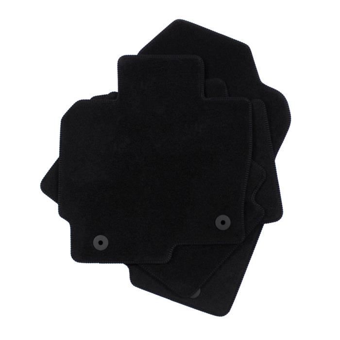 Tapis de sol - Mazda - CX5 - Noir - 4 pièces - Antidérapant et imperméable
