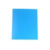 Solid Color A4 Double-Sided Pocket Document Binder, Thickened PP Plastic Storage Folder