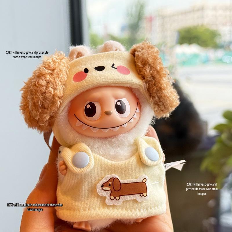 4. Gen Labubu Puppenkleidung 4.0: Heart Code Blind Box Vinylpuppen-Outfit-Zubehör