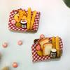 2 Pack Food :12 Doll House Life Scene Decoration Toys
